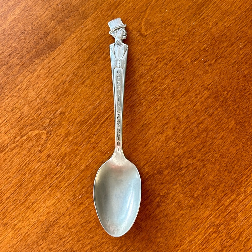 Charlie McCarthy vintage spoon and worlds fair 1939 fork - Picture 1 of 6